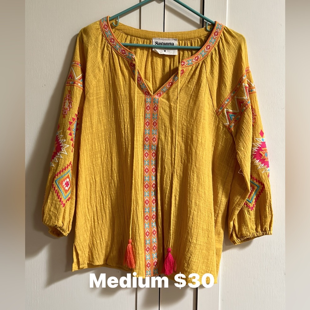 Savanna Jane yellow top